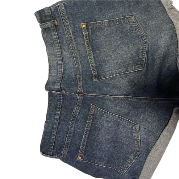 NO BOUNDARIES “HIGH RISE” JUNIORS DENIEM SHORTS SIZE 21! - Picture 2 of 2